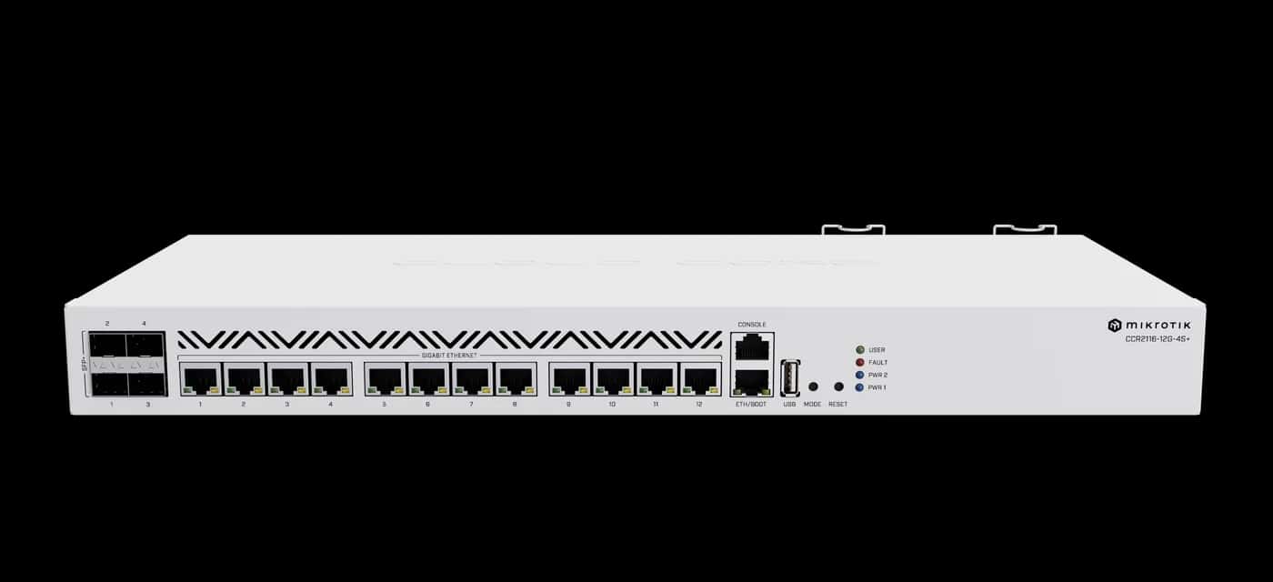 روتر میکروتیک CCR2116-12G-4S+