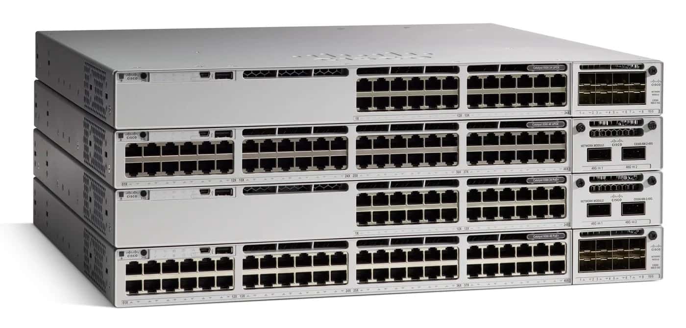 سوئیچ کاتالیست سیسکو C9300X-12Y-E
