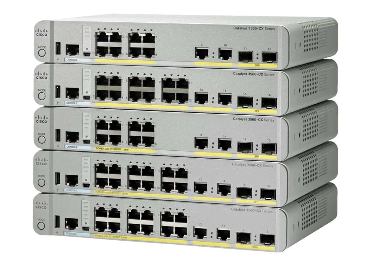 سوئیچ کاتالیست سیسکو WS-C3560CX-12PC-S