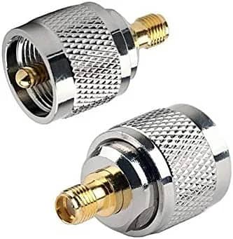 کانکتور تبدیل UHF (سری PL/SO-239) نری به SMA مادگی