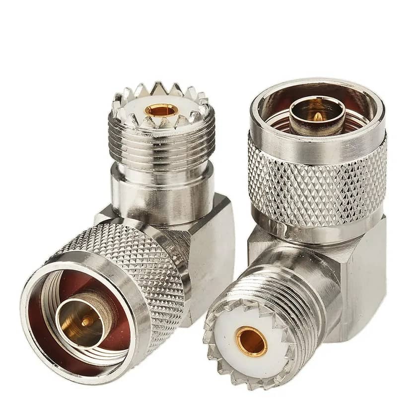 کانکتور تبدیل N-Type نری به UHF (سری PL/SO-239) مادگی (رایت انگل)