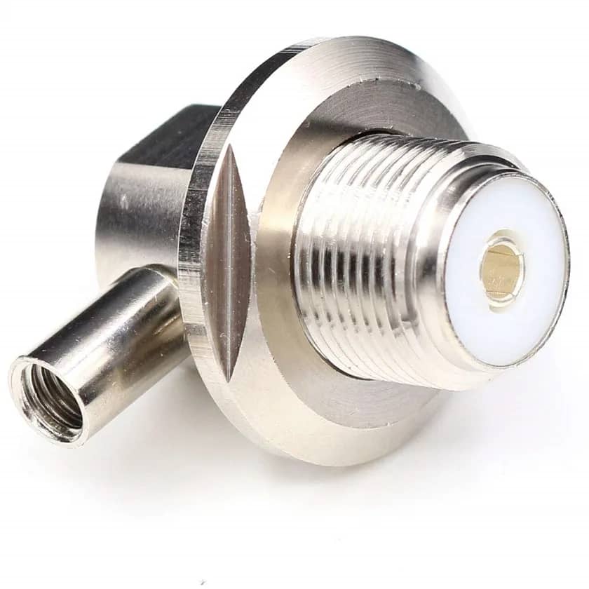 کانکتور سرکابلی UHF (سری PL/SO-239) مادگی پیچی برای RG58 (رایت انگل)