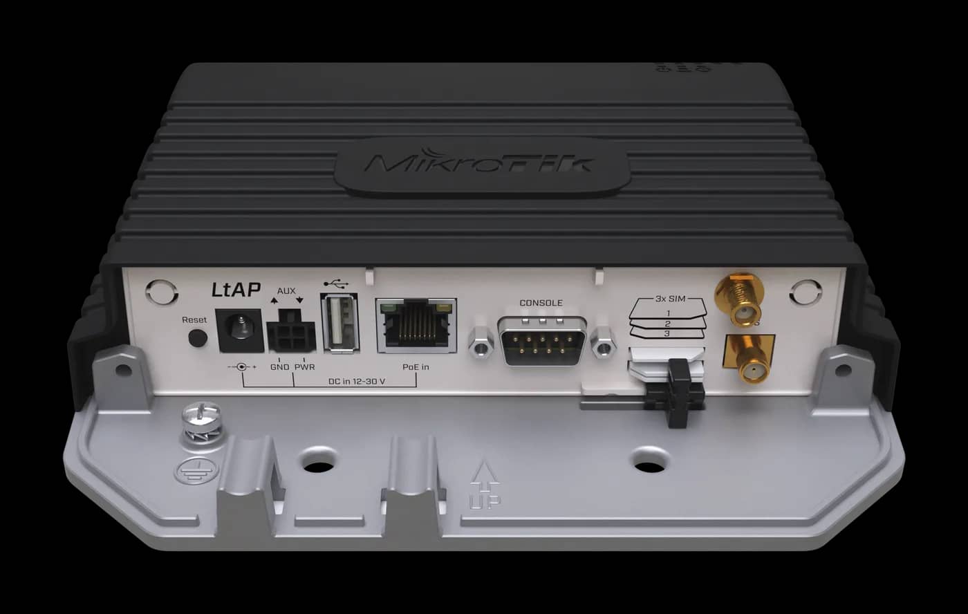 روتر LTE/5G میکروتیک LtAP LR8G LTE6 kit