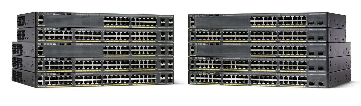 سوئیچ شبکه سیسکو WS-C2960X-24TS-LL