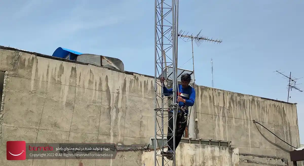 نرخ جمع‌آوری انواع متراژ دکل مهاری و متعلقات آن [جدول 1404]