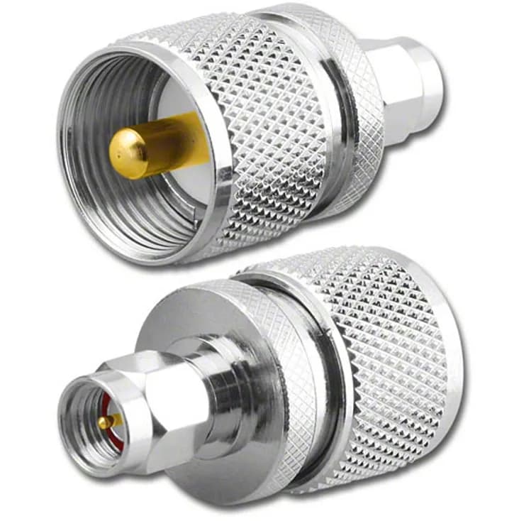 کانکتور تبدیل UHF (سری PL/SO-239) نری به SMA نری