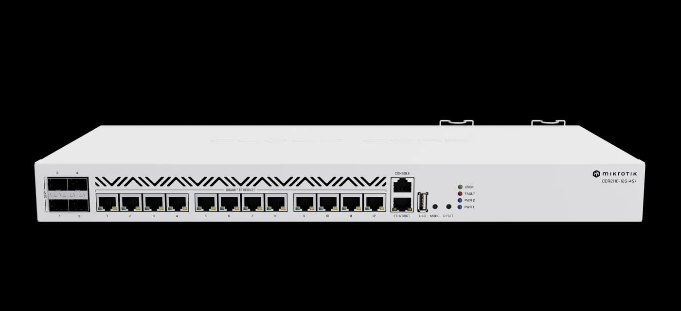 روتر میکروتیک CCR2116-12G-4S+