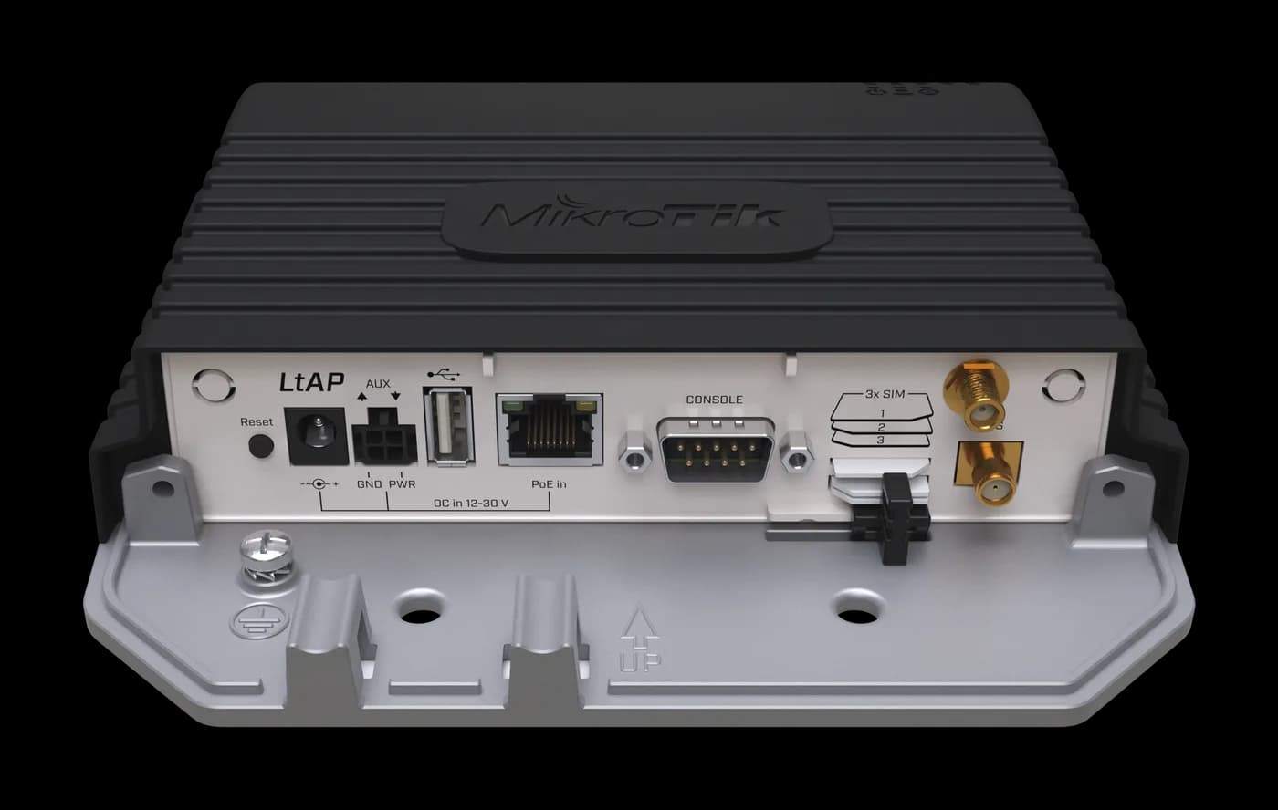 روتر LTE/5G میکروتیک LtAP LR8G LTE6 kit