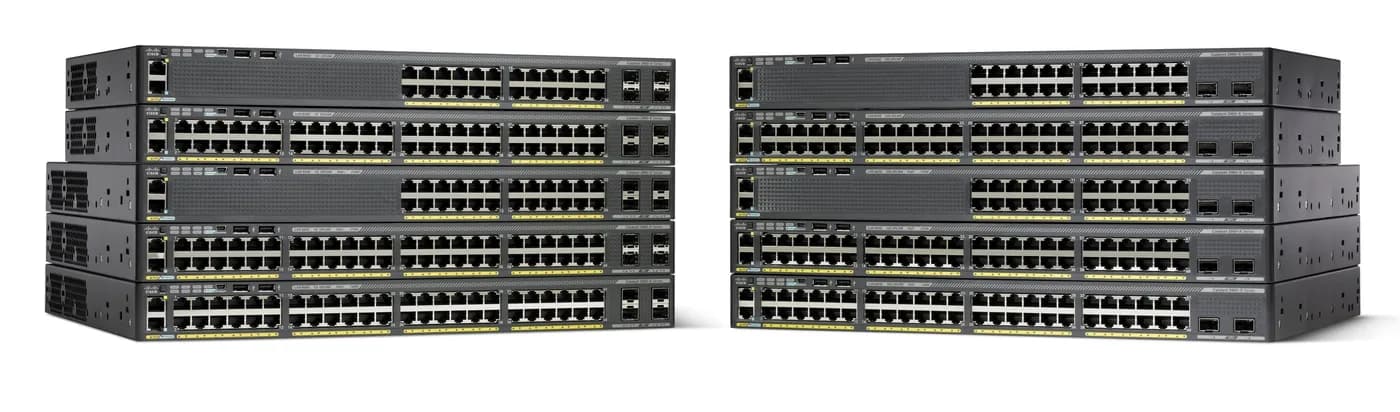 سوئیچ شبکه سیسکو WS-C2960X-24TS-LL