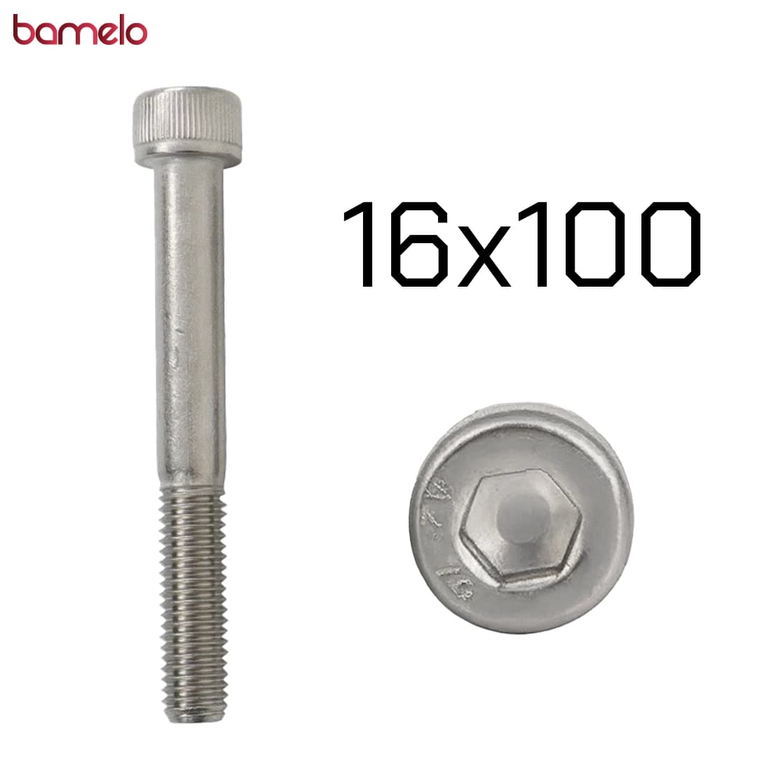 پیچ آلن با سر نیم‌دنده 16x100