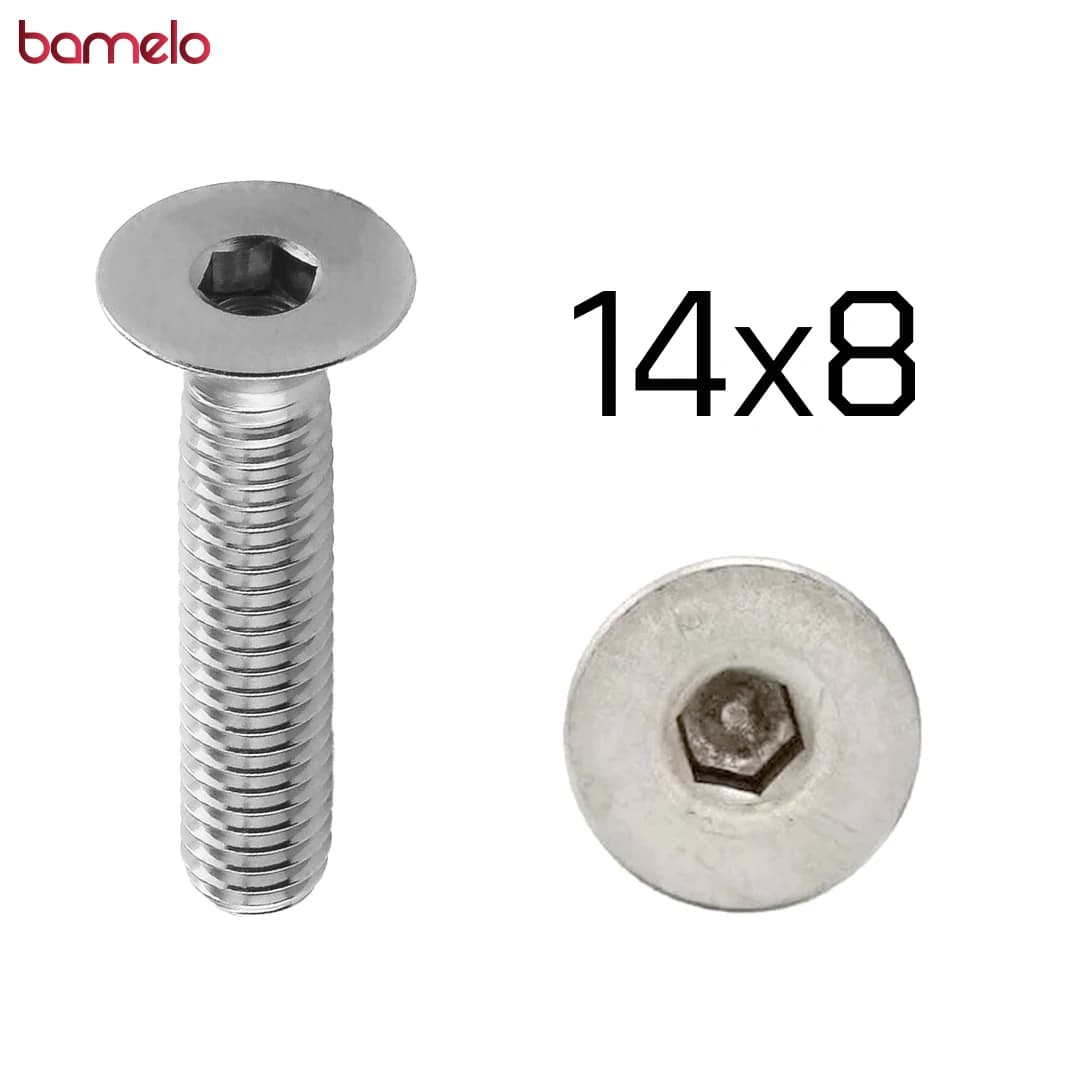 پیچ آلن سر خزینه 14x8