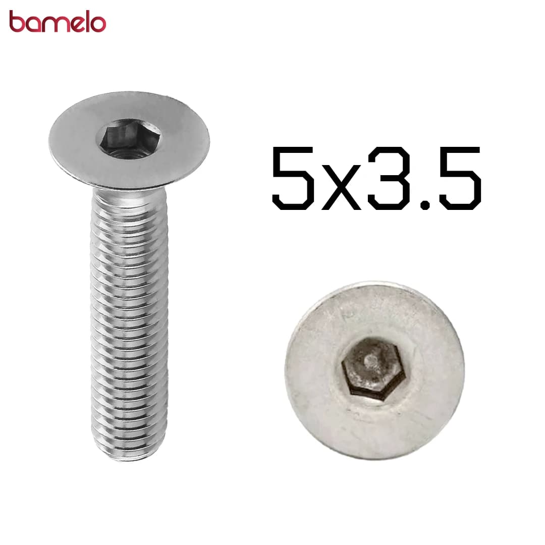 پیچ آلن سر خزینه 5x3.5