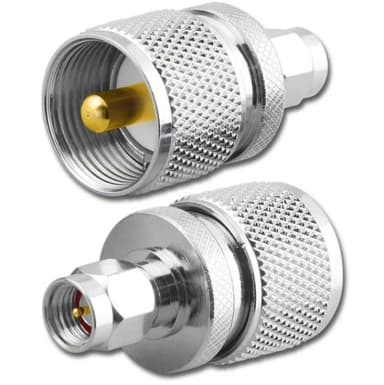 کانکتور تبدیل UHF (سری PL/SO-239) نری به SMA نری