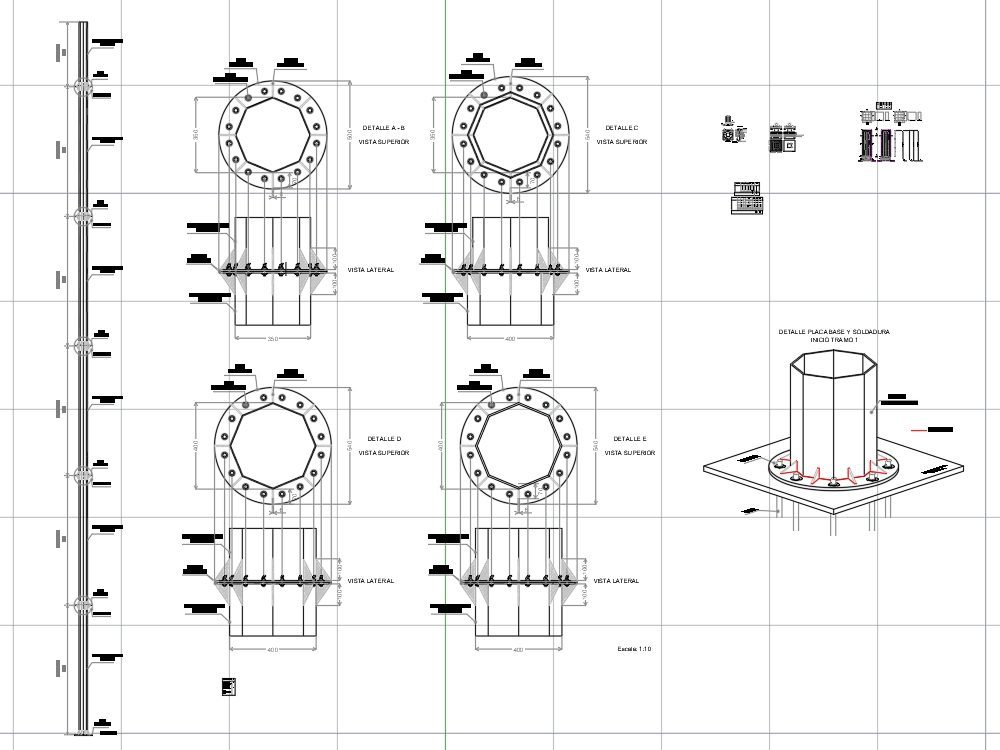 طراحی یک دکل منوپل (Monopole tower)