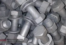 galvanized bolt پیچ و مهره گالوانیزه گرم