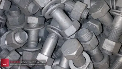 galvanized bolt پیچ و مهره گالوانیزه گرم