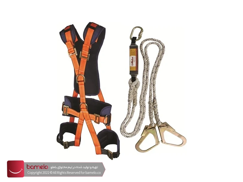 استفاده از کمربند ایمنی هارنس (Harness) در نصب دکل مهاری
