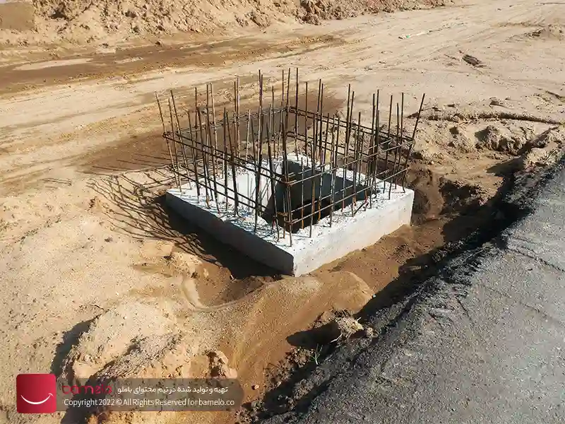 انواع فونداسیون دکل‌های مهاری