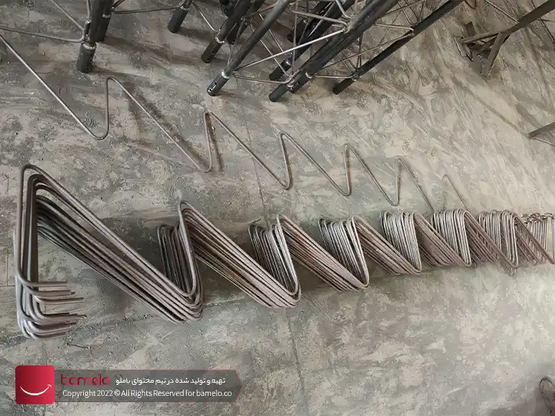 ساخت و آماده‌سازی قطعات دکل برای نصب دکل مهاری