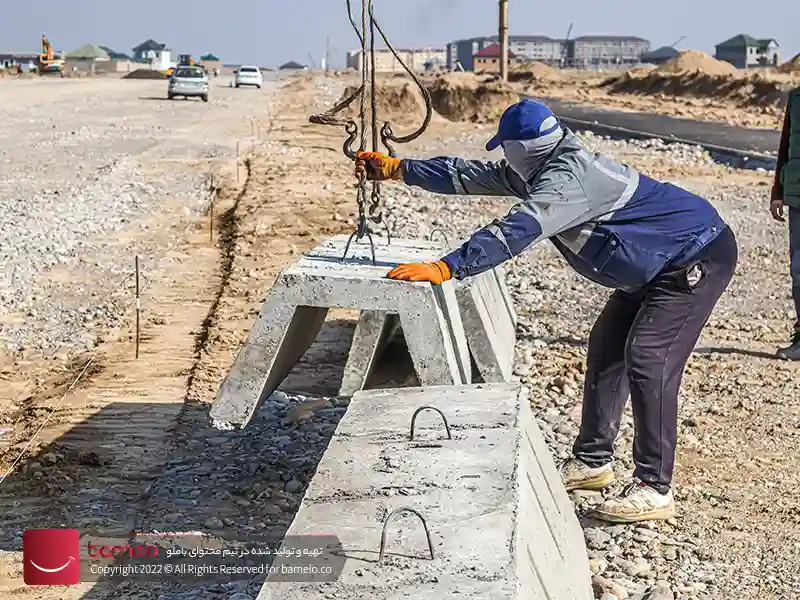 مراحل بتن‌ریزی فونداسیون دکل