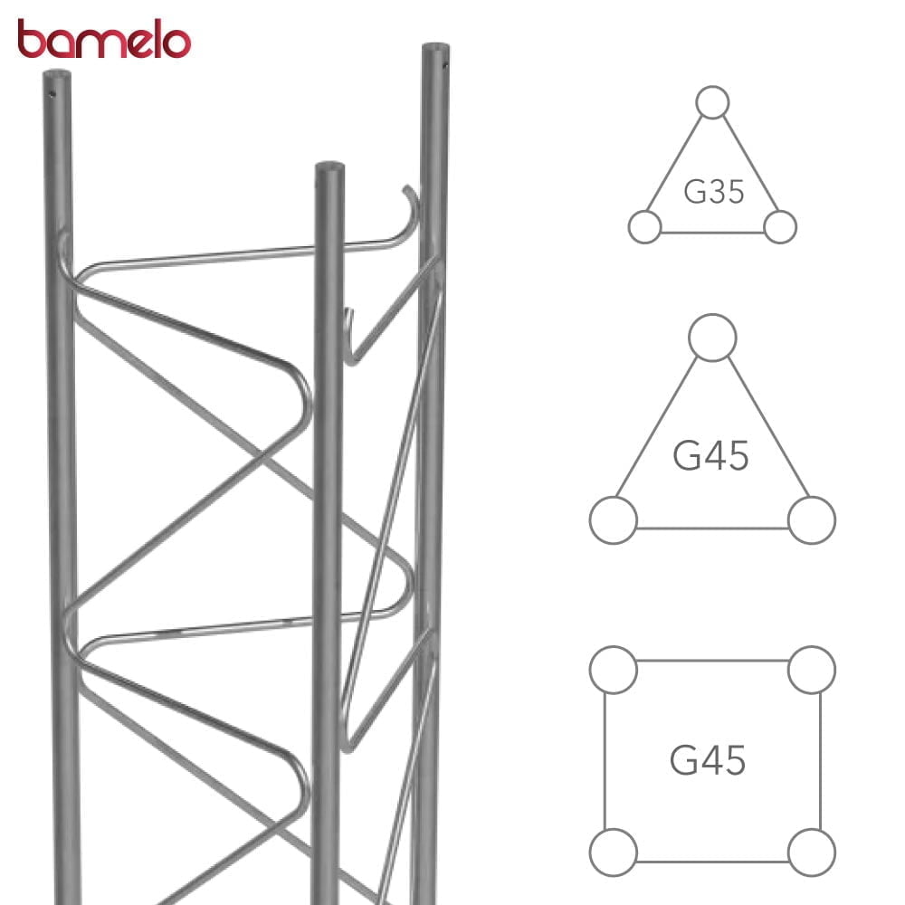 دکل مهاری G35 | دکل مهاری G45 | guyed tower